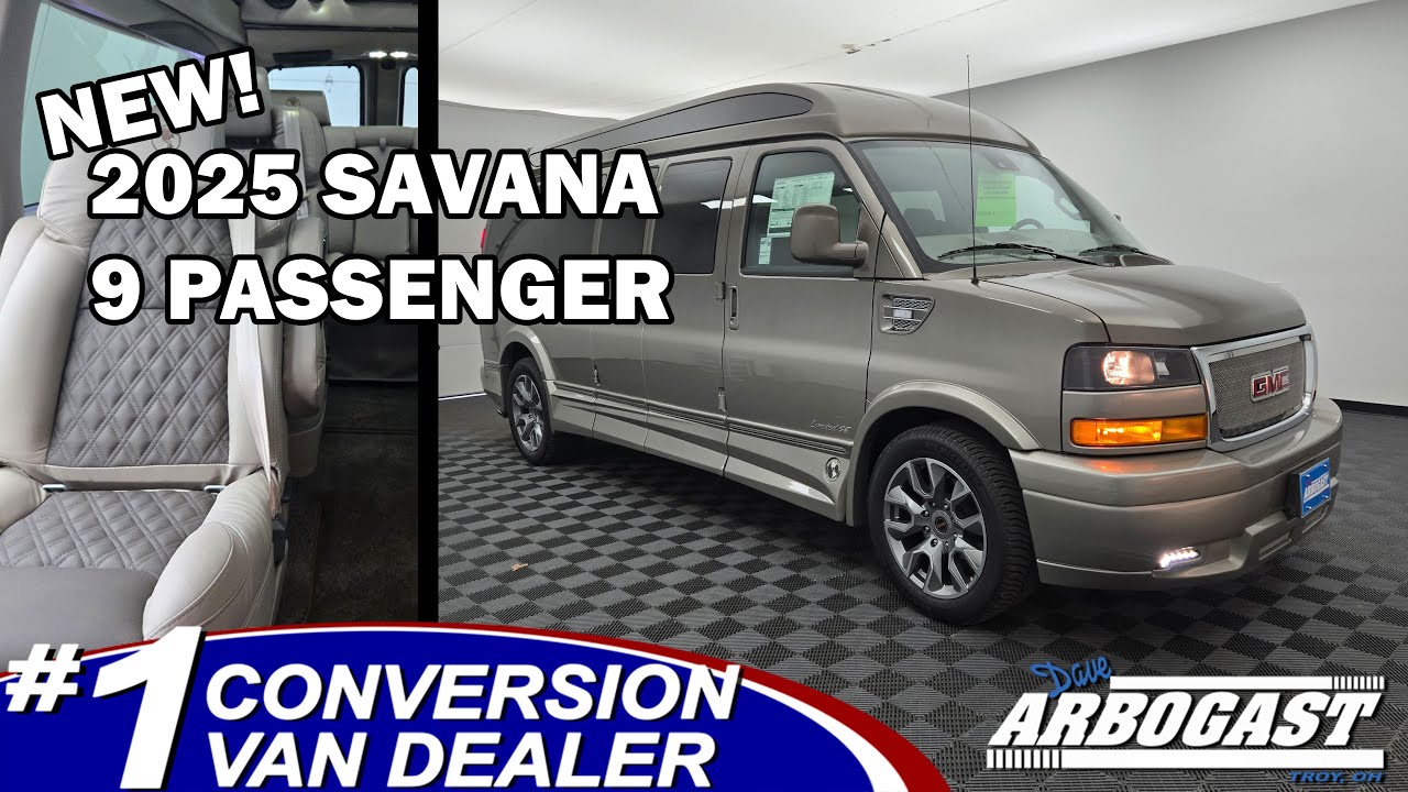 NEW 2025 GMC Conversion Van Explorer Limited SE 9 Passenger C18465