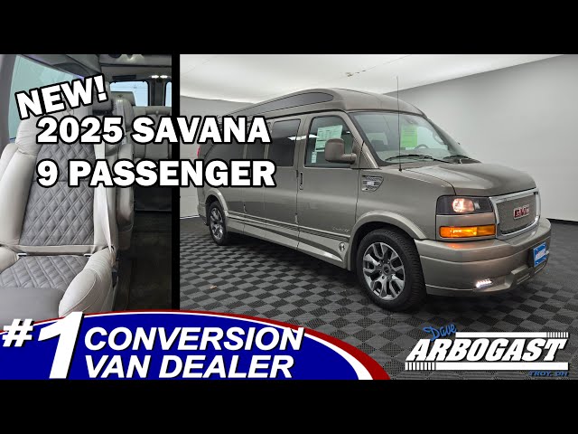van NEW 2025 GMC Conversion Van Explorer Limited SE 9 Passenger C18465