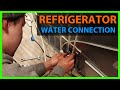How To Connect Water Lines to Ice Maker/Refrigerator