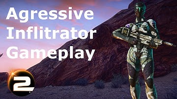 Agressive Inflitrator Gameplay | So Many Kills! | Planetside 2