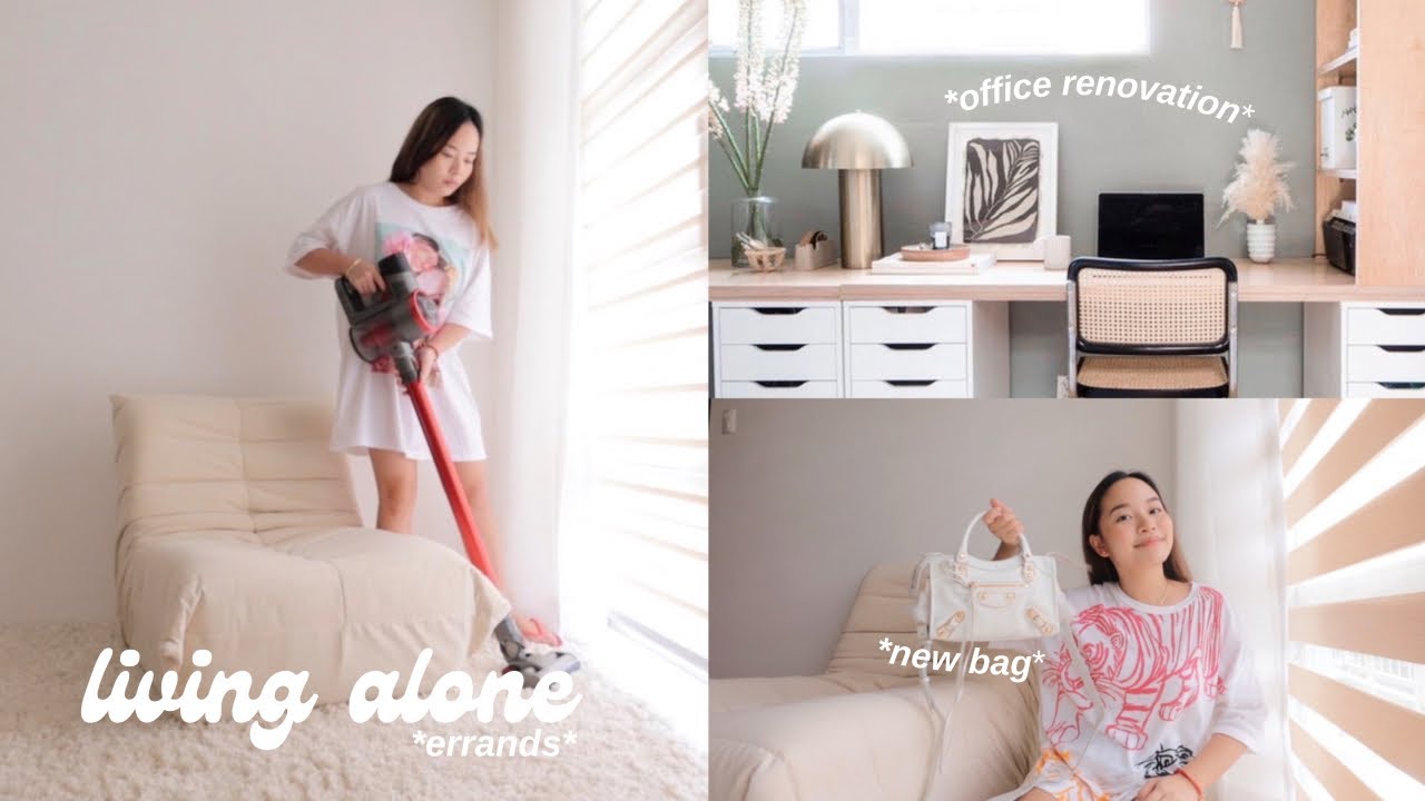 Living Alone *chores* | Condo Renovation, Major Cleaning, BTS Pop-up & New Bag!
