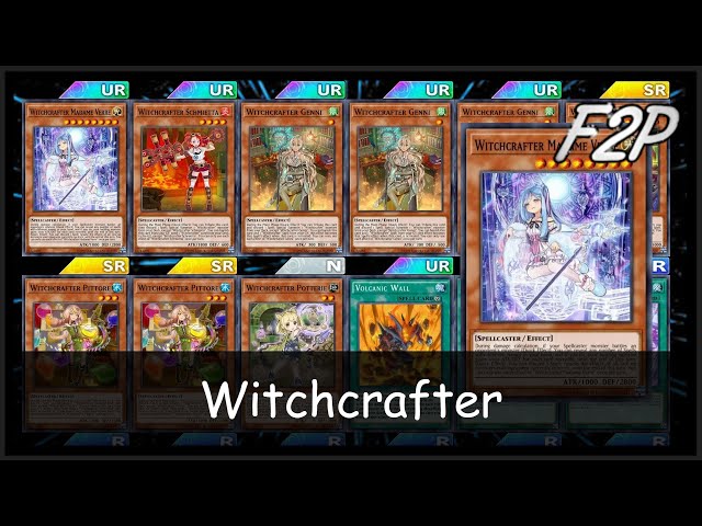 WITCHCRAFTER - F2P/P2W Deck Analysis & Testing [Yu-Gi-Oh! Duel Links] -  YouTube