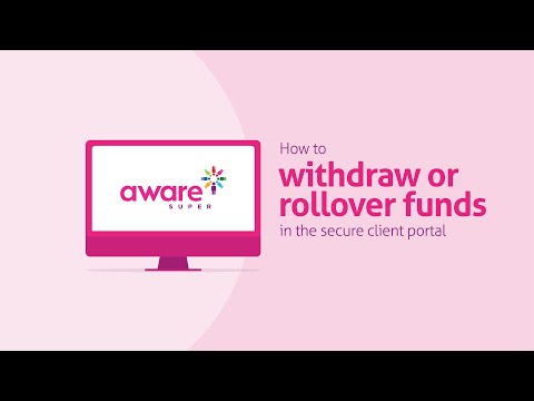 How to withdraw or rollover your funds