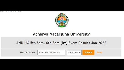 ANU UG SEM5 AND SEM6 RV RESULT JAN-2022.