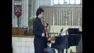 Vlad Bourceanu (violin), Jessica Chan (piano) - RAVEL Violin and Piano Sonata in G