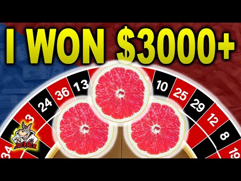 I WON $3000 EASILY!! 'FOLLOWNACCI' #roulette #roulettestrategy