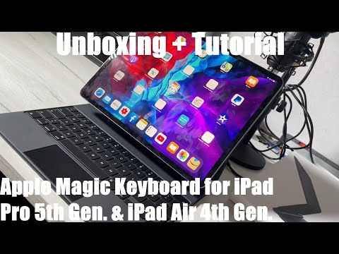 Apple Magic Keyboard f. iPad Pro 12.9” (5th Gen) and 11” + iPad