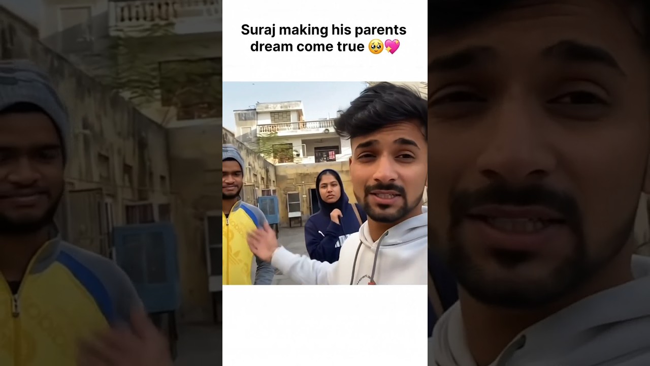 Suraj making his parents dream come true #suyash_vlogs #suyashfamily #yashu