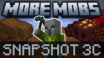 "More Mobs" (Snapshot 3C) - Minecraft 1.15 data pack showcase