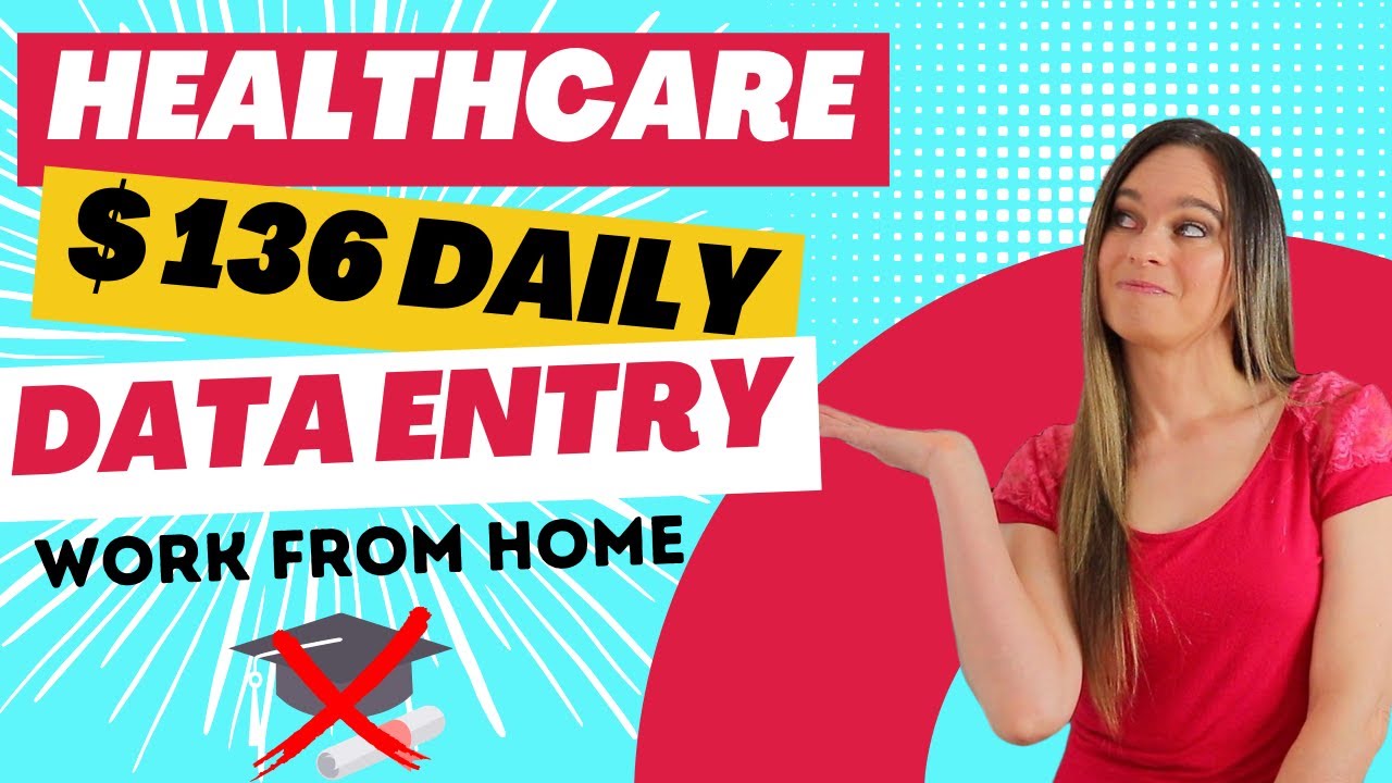 HEALTHCARE Data Entry 136 DAY Work From Home Job 2023 Equipment Provided No Degree Needed