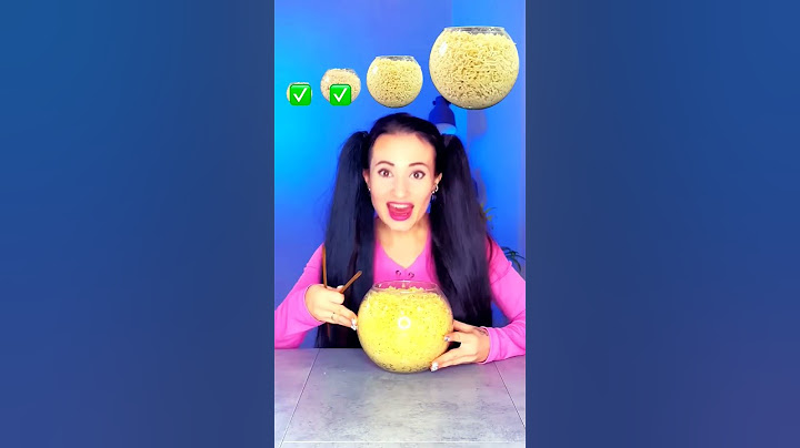 From Small To Giant Noodle Ramen #kate brush #shorts #viral