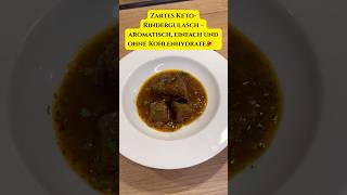 Zartes Keto - Rindergulasch - Einfach & Voller Geschmack 🥩✨