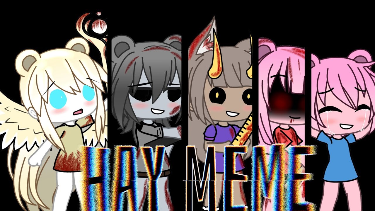 Hay Meme Gacha Life Piggy Roblox Blood Waring Youtube - roblox piggy memes gacha life