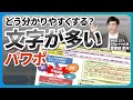 【資料】文字が多い資料をわかりやすくする！3つのポイント【パワポ】