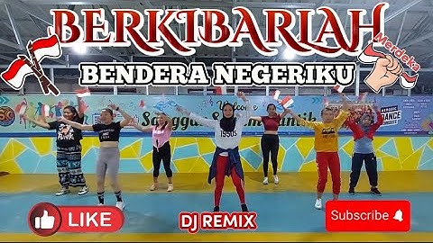 BERKIBARLAH BENDERA NEGERIKU 🇲🇨 GERAKAN MUDAH DIIKUTI || KREASI SENAM || SS CANTIK