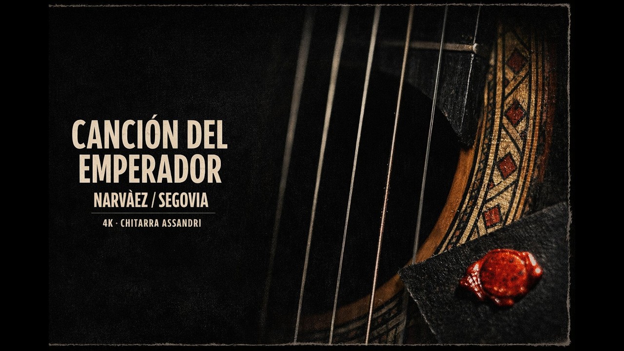 Canción del Emperador (Narváez / Segovia) — 4K | Il ‘canto dell’Imperatore