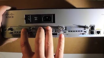 Cisco 1941 ISR router teardown an detailed overview for CCNA lab and repair