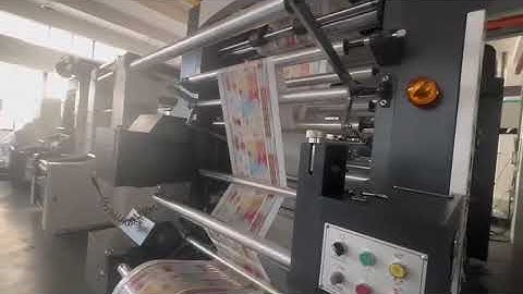 YTB-61200 6 colors 1200mm stack type flexo printing machine for PE printing