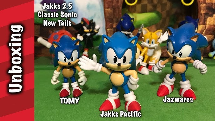 My Custom Jakks Pacific 2.5 Classic Super Tails Figure #fyp