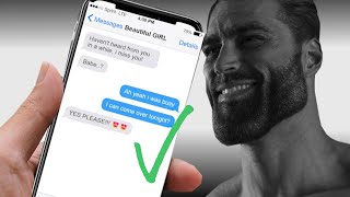 10 rules for texting like a chad