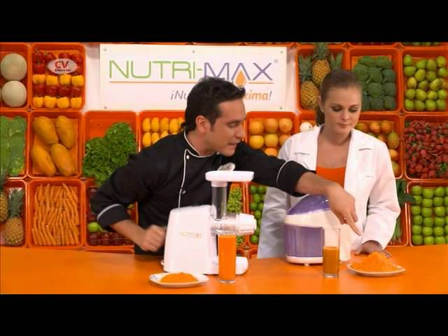 Nutrimax, El Extractor de Jugos más eficiente - YouTube