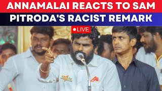 Sam Pitroda Remarks Row LIVE: Annamalai Attacks Congress' Pitorda, Calls His Remarks 'Sexist, Crass'