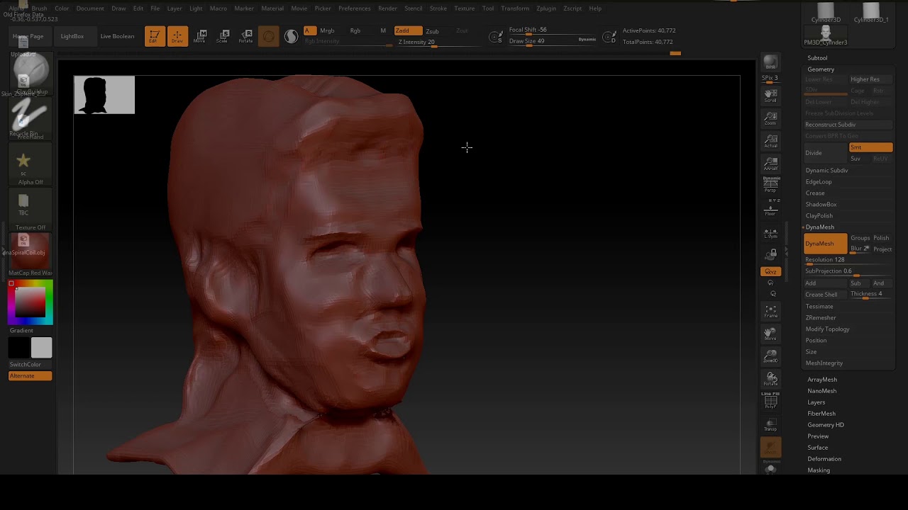 zbrush 2018 where is shadowbox