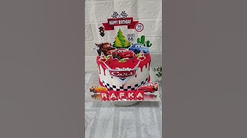 Thumbnail of Kue ulang tahun cars topper