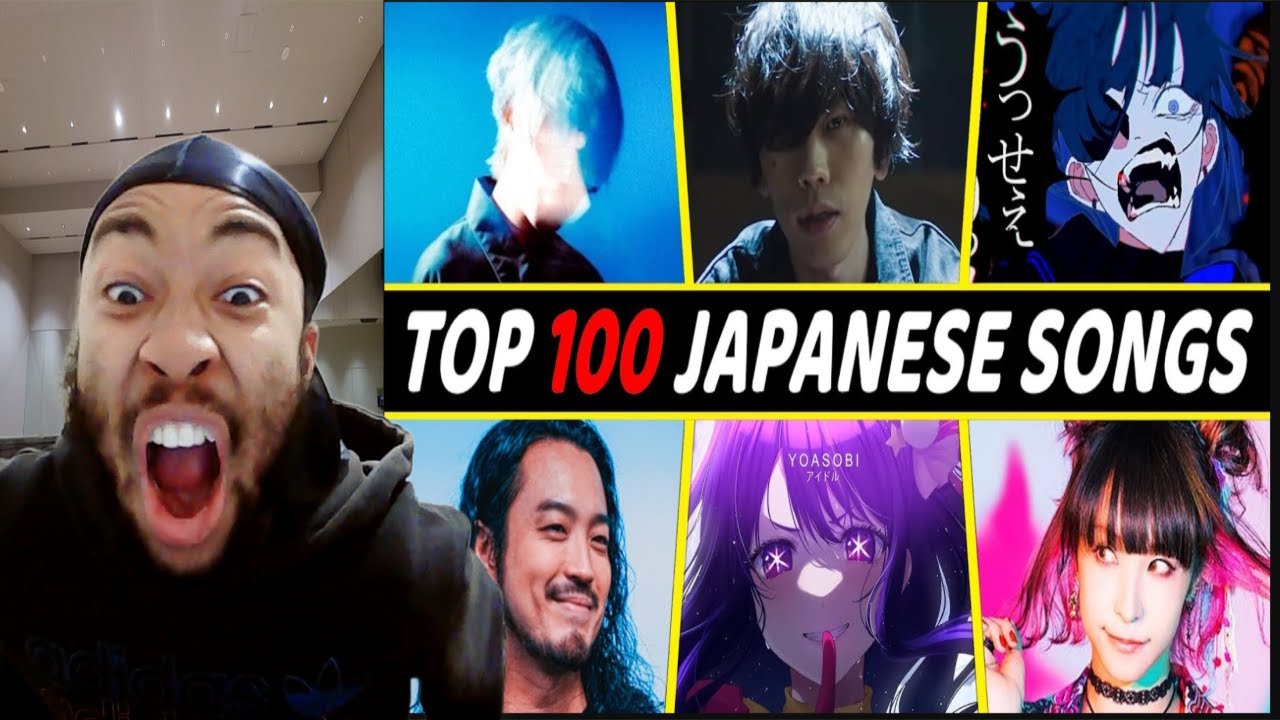 TOP 100 Most Streamed JAPANESE SONGS (JPOP) of all time REACTION