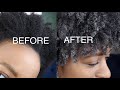 I USED VASELINE ON MY NATURAL HAIR AND APPLE CIDER VINEGAR TO RINSE IT OUT
