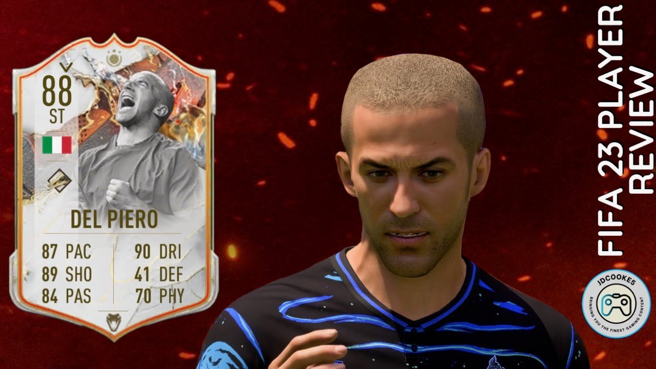 🔥 UNREAL 88 DEL PIERO TROPHY TITANS ICON PLAYER REVIEW - FIFA 23