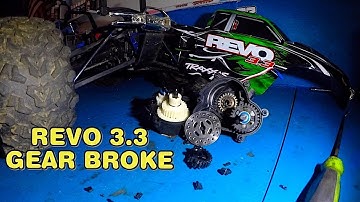 Replacing the broken gear in Revo 3.3 transmission