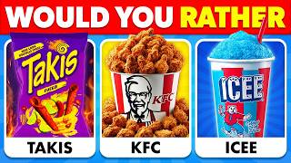 Would You Rather...? Snacks & Junk Food Quiz 🍭🍟🍔 | Food Edition screenshot 5