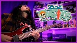 One Piece - Opening 26 【Uuuuus!】(あーーっす！) Melody Guitar Cover