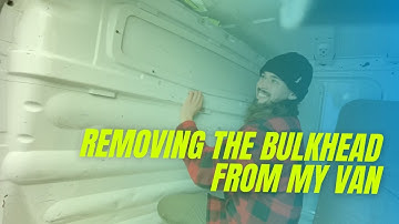 Bulkhead Removal and Sound Deadening - Renault Trafic Van Conversion Episode 3