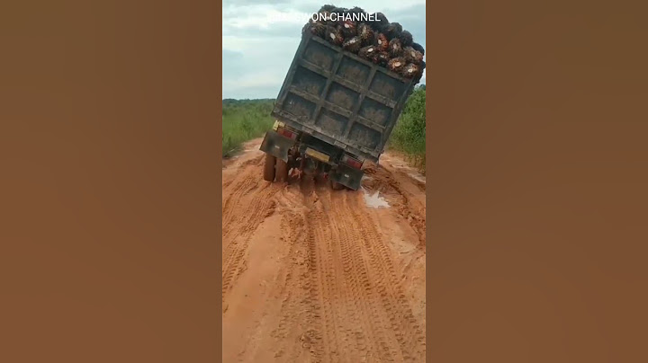 Yang nonton ngeri ngeri sedap | truk miring hampir tumbang#shorts