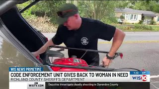 Richland County Code Enforcement Unit gives back to woman in need