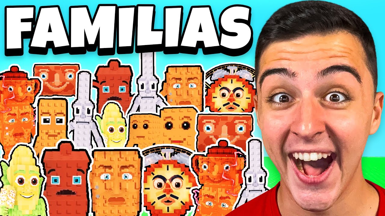 TODAS LAS FAMILIAS DE BRAINROTS en ROBA UN BRAINROT 😱🔥 (increíbles)