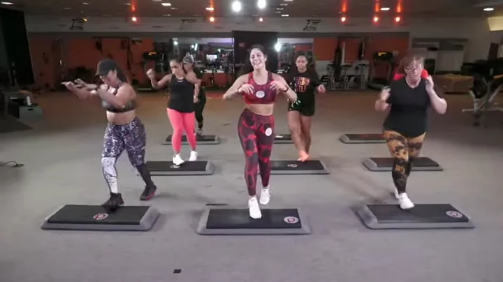 Beginner Step Aerobics Home Workout - Xtreme Hip Hop Step