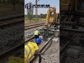 #RailwaySleeperReplacement #RailwayMaintenance #HeavyEquipment #TrackWork #ConstructionLife
