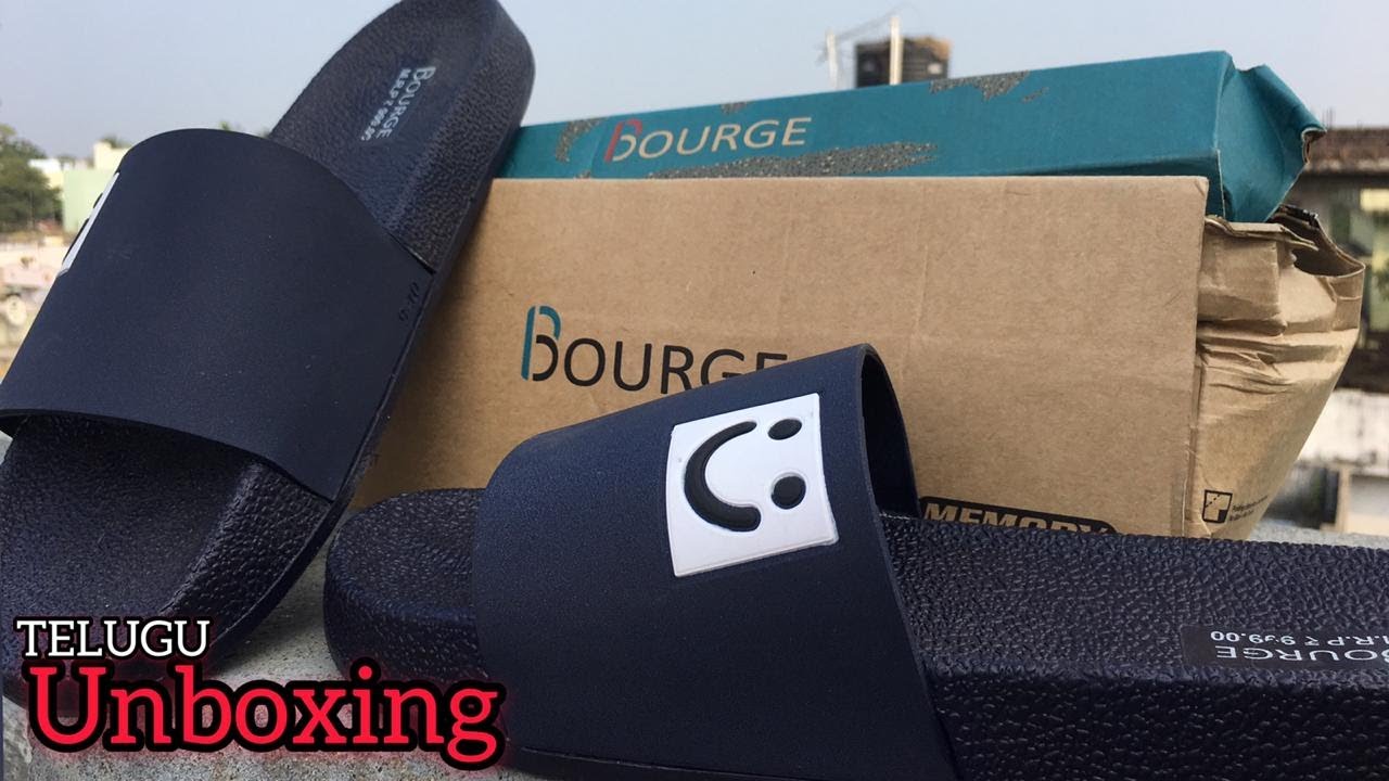 Bourge Sliders for men 