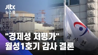 "월성1호기 경제성, 의도적 저평가"…감사원 감사 결론 / JTBC 뉴스룸