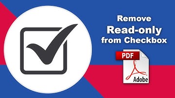 How to remove read only from checkbox in pdf (Prepare Form) using Adobe Acrobat Pro DC