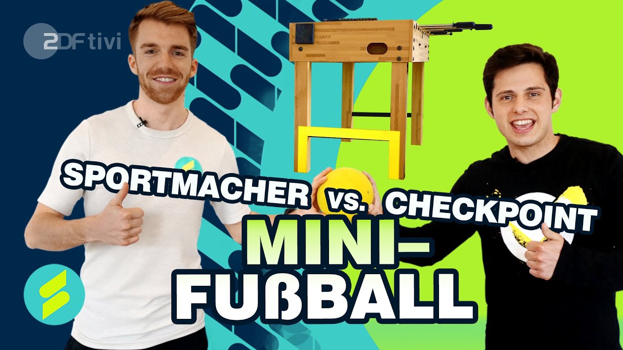 Tore schießen im Miniformat  - Die Sportmacher | ZDFtivi