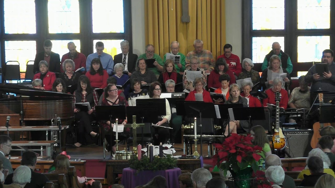 Martin first united methodist church advent celebration 12 10 17 youtube