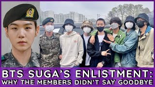 The Actual Reason Why every BTS member was absent : Suga's military enlistment day #kpop #suga #bts