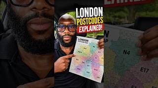 #london #postcode #map explained for #uberdriver #taxidriver #privatehiredriver