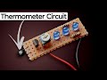 Homemade Thermometer 🌡️ with one Transistor only