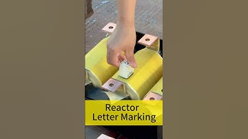 Reactor(inductor) manufacturing #machine #transformers#manufacturing #reactor #inductor #factory