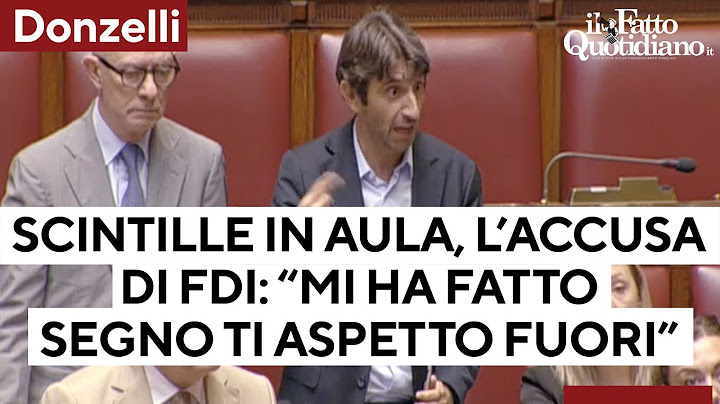 Scintille in Aula tra FdI e Pd. E Donzelli denuncia: "Ricciardi mi ha fatto segno ti aspetto fuori"